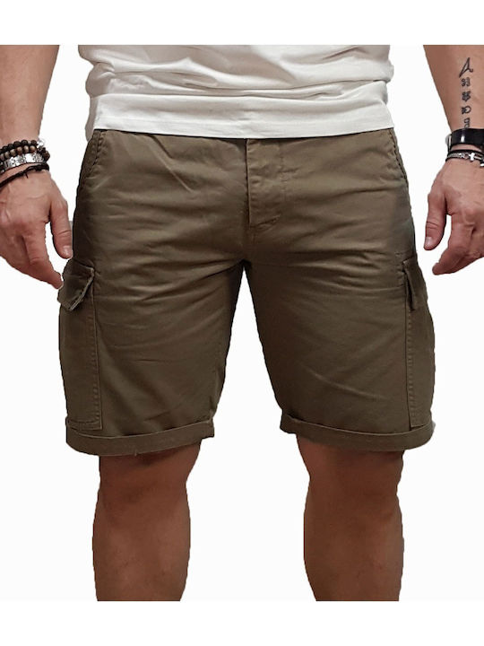 Bermudă de Bărbați Kaki