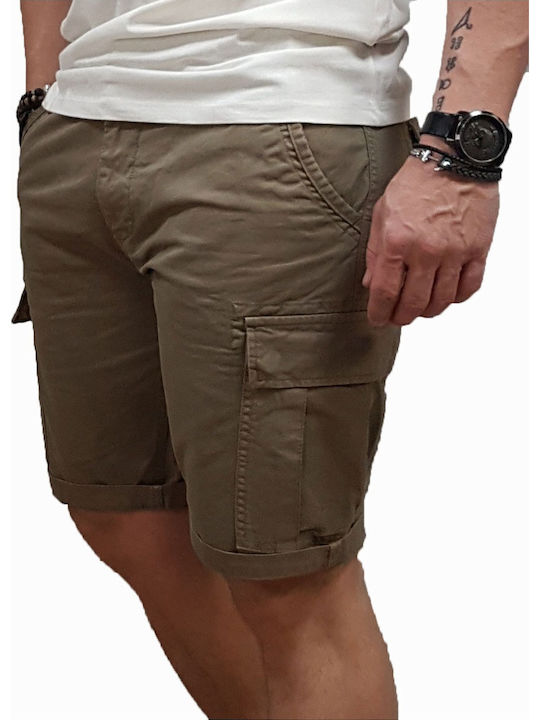 Bermudă de Bărbați Kaki