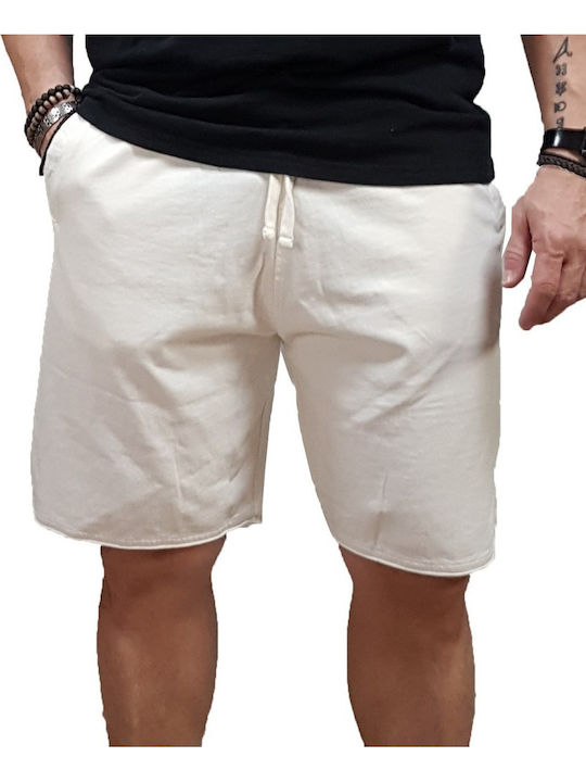 Men's Athletic Shorts White