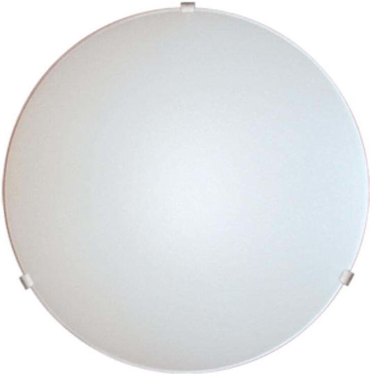 City Lux Ceiling Light White with E27 Socket