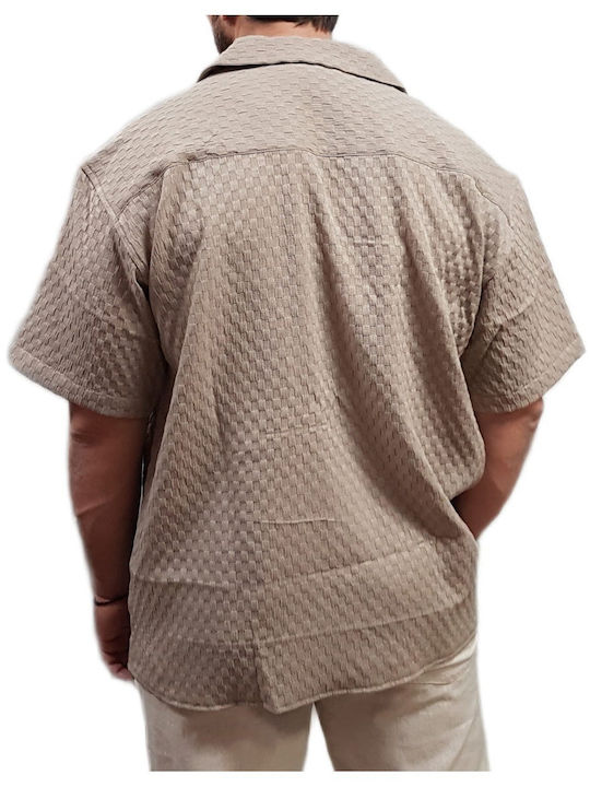 Resort Short Sleeve Shirt Brown