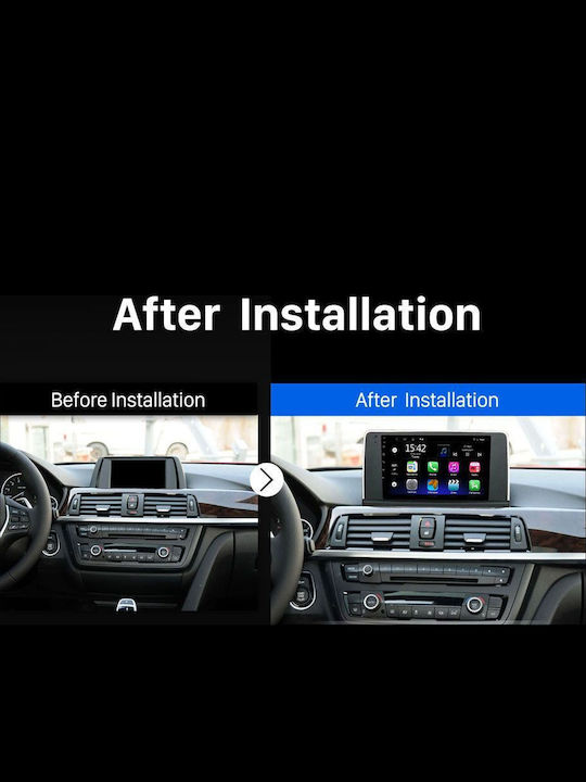 Digital IQ Car Audio System for BMW Series 3 2012-2018 Bluetooth USB WiFi GPS Apple CarPlay Android Auto with 9" Touch Screen