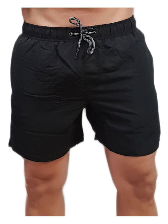 Costum De Baie Bărbați Pantaloni Scurți Negru