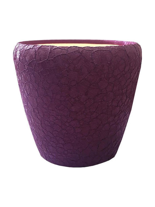 Flower Pot Κασπώ Κεραμικό Μωβ