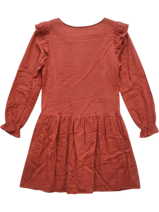 Women's Dress Naf Naf Cotony Straight Loose Cotton S