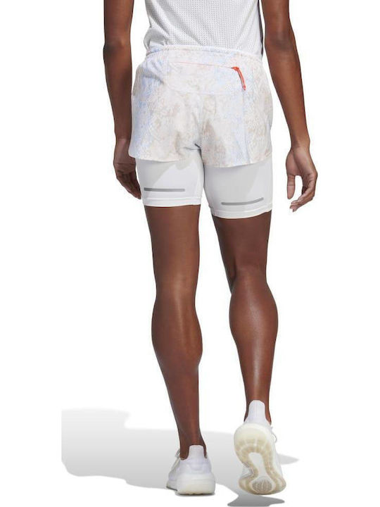 adidas Performance Women's Activewear Shorts White / Aluminium