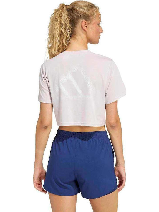 adidas Women's T-shirt Fast Drying Purple