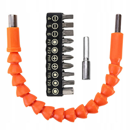 Set 10 Bits + 30 Cm Flexible Extension