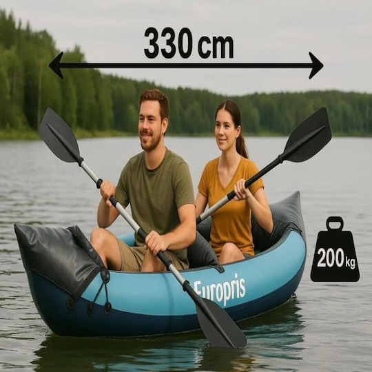 Aufblasbares Kajak Meer 2 Personen Blau