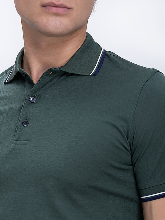 Polo Bluza Tricou Cu Mânecă Scurtă Verde