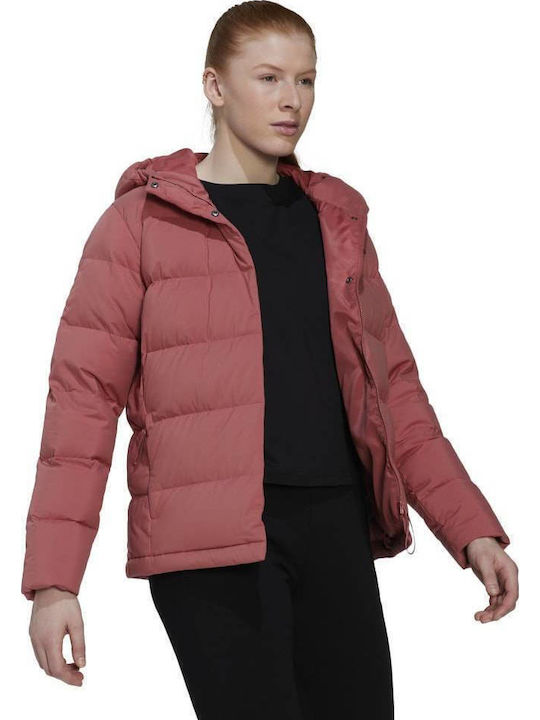 Helionic Scurtă Jachetă de femei Puffer Roșu