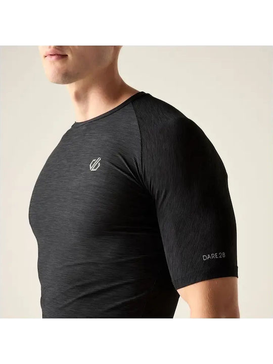 Αθλητικό T-shirt Black Marl