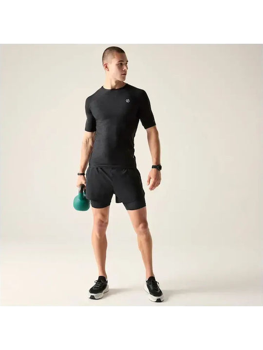 Αθλητικό T-shirt Black Marl