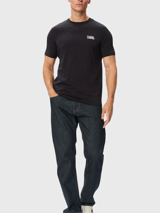 Crewneck T-Shirts Blau