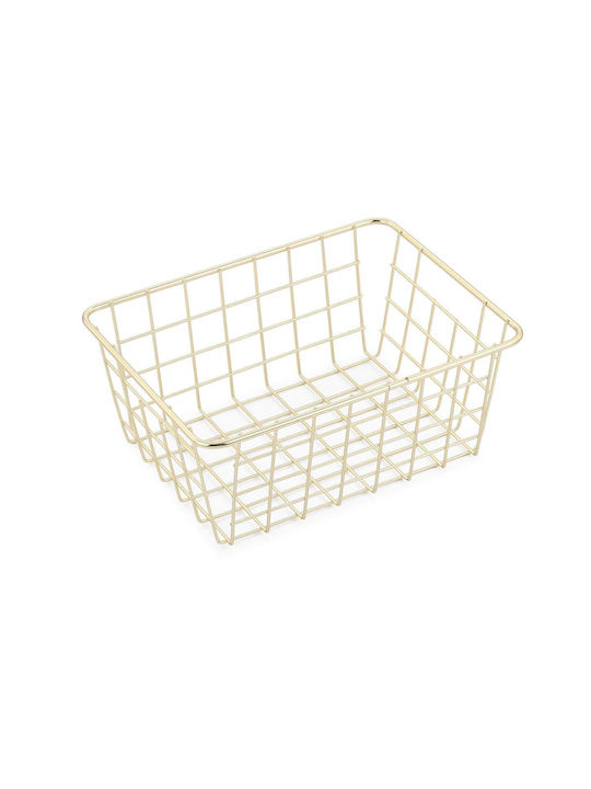 Bisk Metallic Gold Organizer
