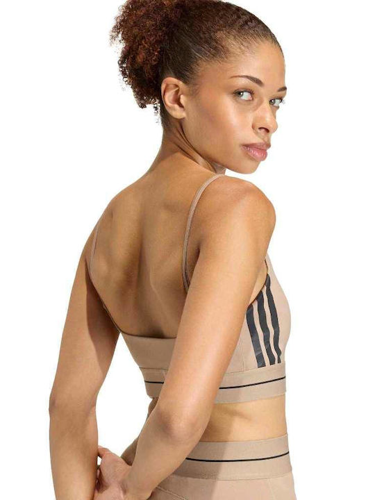 Women's Athletic Sports Bra Brown