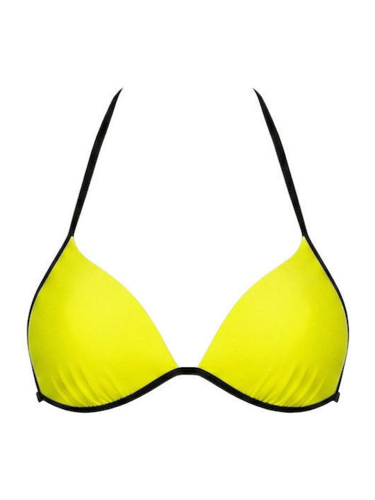 Bikini Bra With Padding Yellow