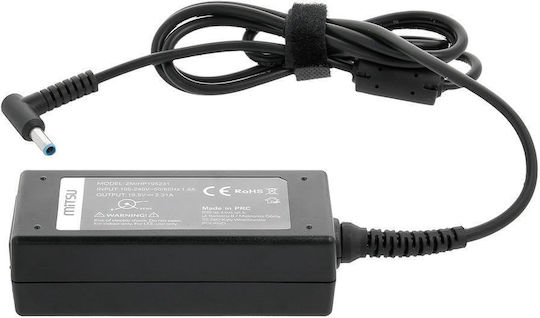 Mitsu Laptop Charger 45W 19.5V 2.31A for HP with Detachable Power Cord