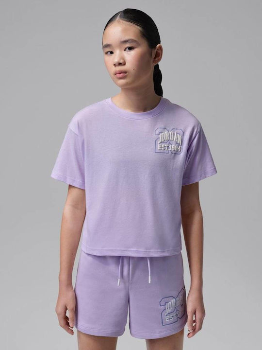 Nike Kids T-shirt Violet Mist Jordan Jordan