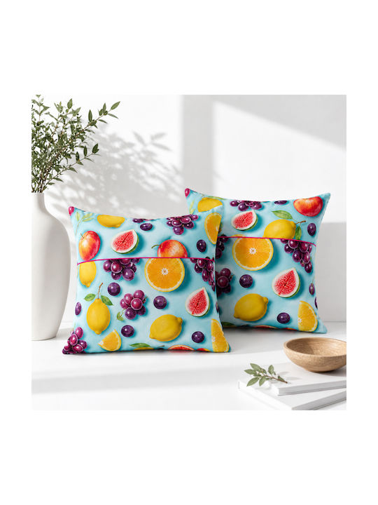 Kotonia Home Perna De Canapea Din 100% Bumbac Multicolor 50x50cm