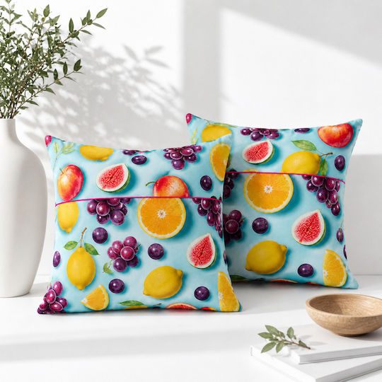 Kotonia Home Perna Multicolor 2 Bucăți 50x50 cm