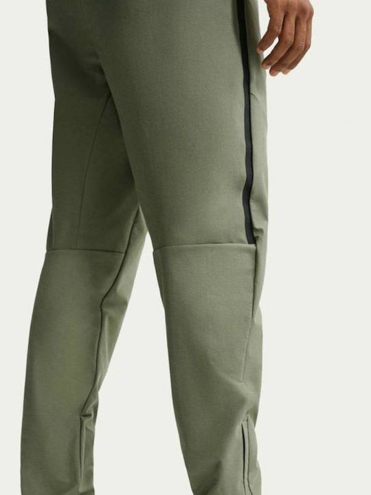 Nike Pants Pants Dri-Fit Παντελόνι Φόρμας Khaki