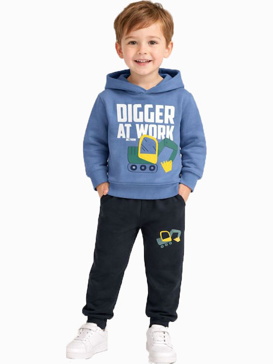 Kinder Sweatpants Set Raph-Blau