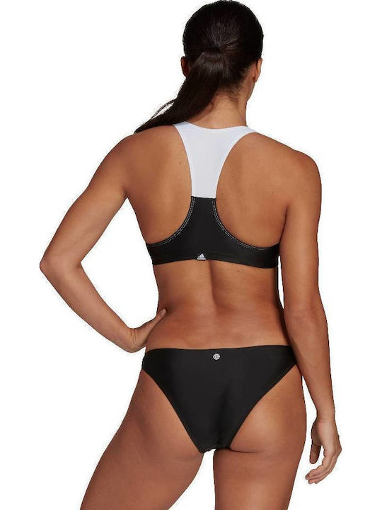adidas Big Logo Graphic Set Bikini Μπουστάκι με Αφαιρούμενη Ενίσχυση White/Black