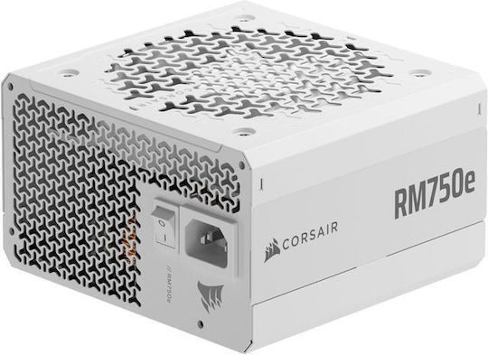 Corsair RMe Series RM750e 750W White Computer Power Supply Full Modular 80 Plus Gold