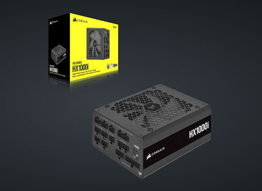 Corsair HX1000i 1000W Μαύρο Τροφοδοτικό Υπολογιστή Full Modular 80 Plus Platinum