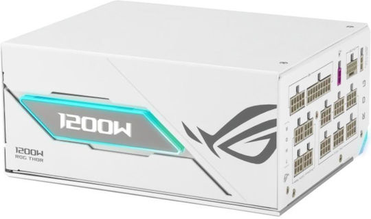 Asus ROG Thor Platinum III 1200W Λευκό Τροφοδοτικό Υπολογιστή Full Modular 80 Plus Platinum