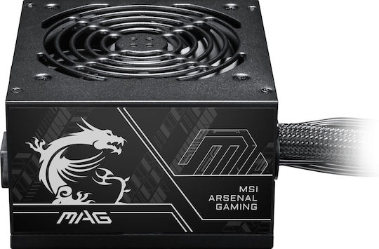 MSI MAG A750BN 750W Μαύρο Τροφοδοτικό Υπολογιστή Full Wired 80 Plus Bronze