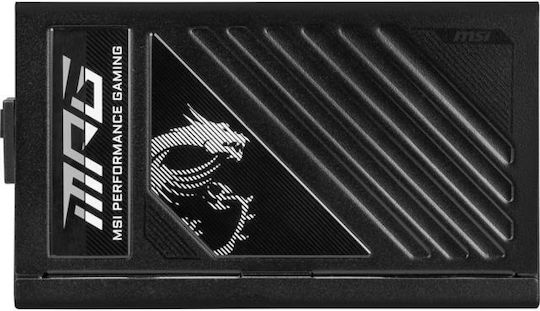 MSI MPG A1000GS PCIE5 1000W Μαύρο Τροφοδοτικό Υπολογιστή Full Modular 80 Plus Gold