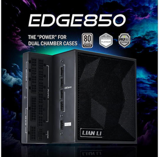 Lian Li EG0850 850W Schwarz Computer-Netzteil Vollständig modular 80 Plus Platin