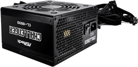 ASRock Challenger CL-650G 650W Black Computer Power Supply Full Wired 80 Plus Gold