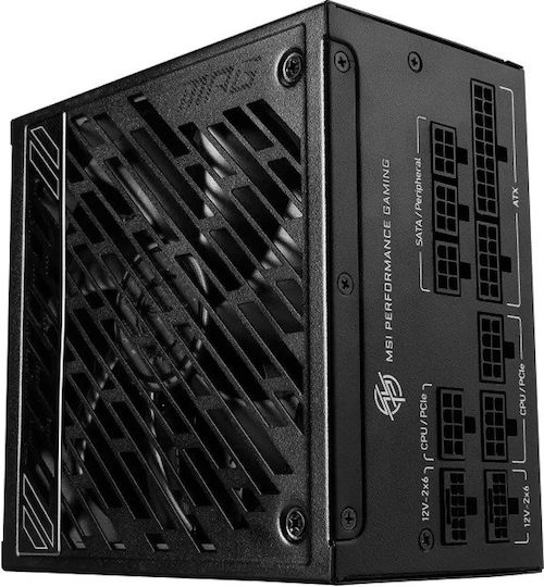 MSI A850GS 850W Μαύρο Τροφοδοτικό Υπολογιστή Full Modular 80 Plus Gold