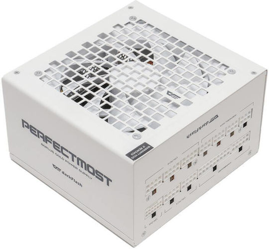 Darkflash 1050W Weißes Netzteil für Computer Voll Verkabelt