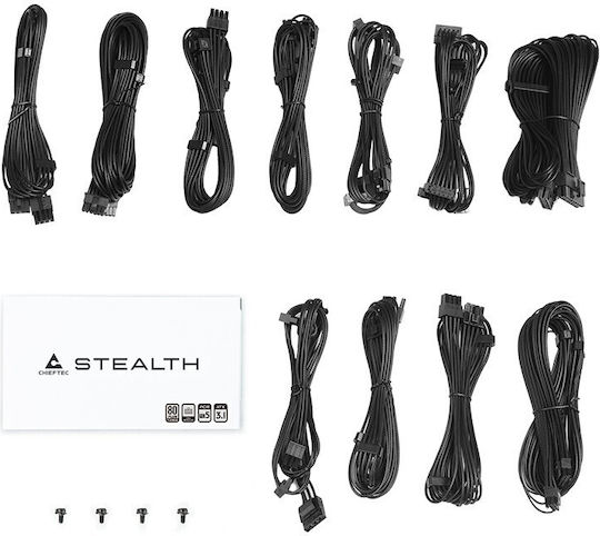 Chieftec 1200W Black Computer Power Supply Full Modular 80 Plus Platinum (SPX-1200-FC)