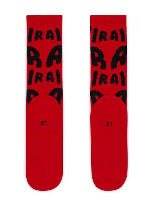 Nike Everyday Essentials Athletic Socks Red 1 Pair