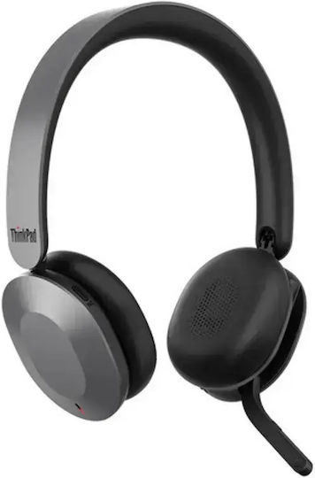 Lenovo ThinkPad Wireless On Ear Multimedia Headset With Microphone And USB-C Connectivity