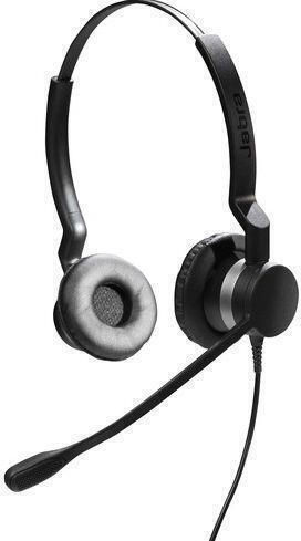 Jabra На ушите Мултимедийни слушалки с микрофон и връзка USB-A в Черен цвят 2399-823-109