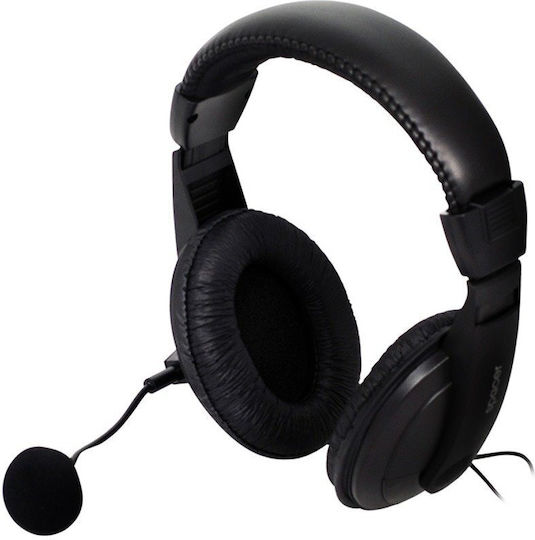 Spacer SPK-222 On Ear Căști Multimedia cu microfon și conexiune Jack de 3,5 mm