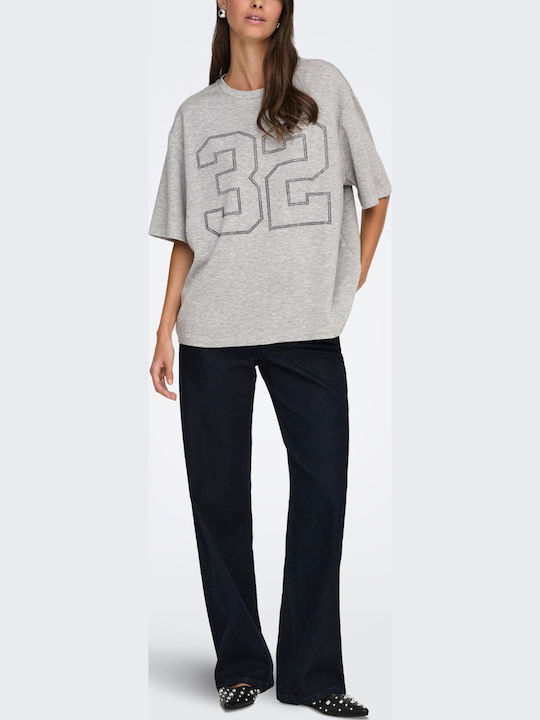 Women's Blouse Light Grey Melange
