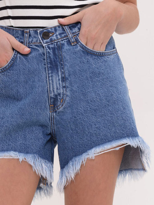 Women's Denim Bermuda Blue
