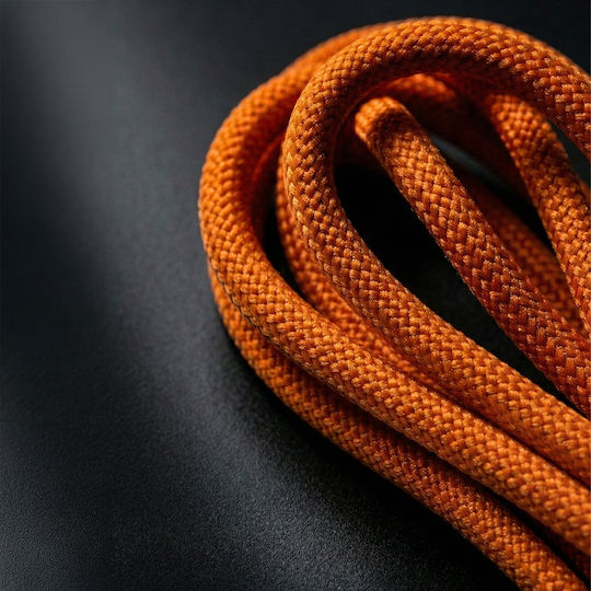 Forever USB 2.0 Cable USB-C male - USB-C 60W PD Πορτοκαλί 1m