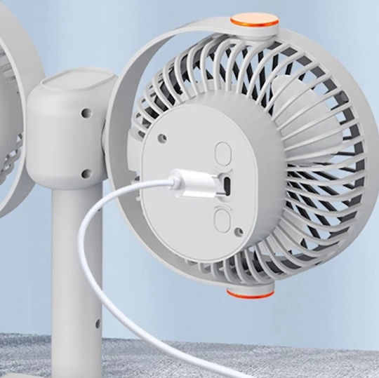 Roza Ventilator für Mobiltelefon USB Weiß