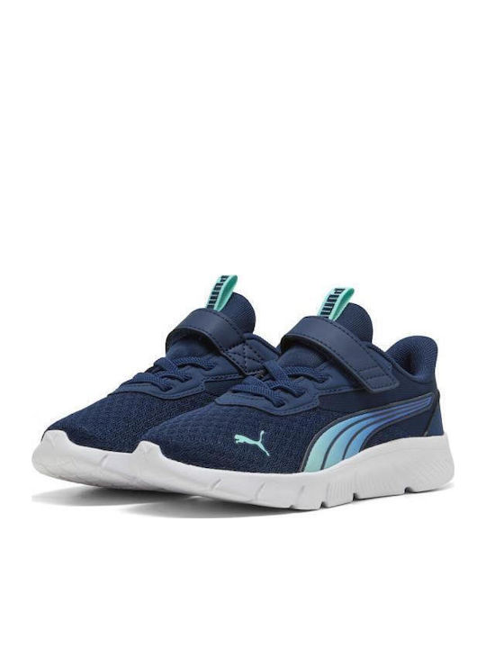 PUMA Flexfocus Kids Sneakers with Hook & Loop Closure Blue