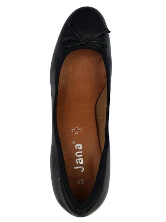 Leather Heels Black