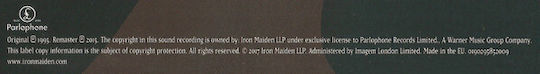 Iron Maiden The X Factor 2xLP