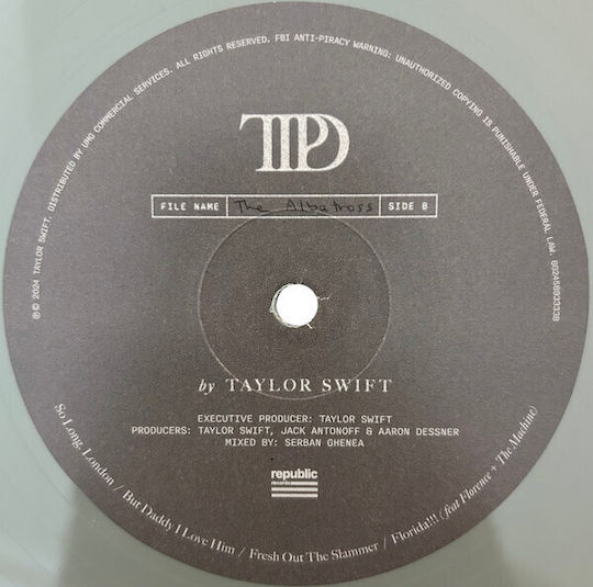 Taylor Swift Taylor Swift - The Tortured Poets Department xLP Βινύλιο